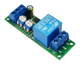 DC 12V Dual Delay Relay Module Adjustable Time 100s-ON 100s-OFF Trigger Control Switch